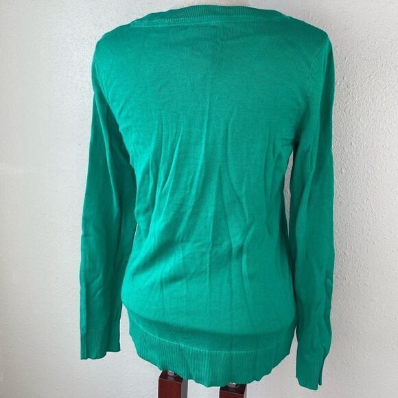 NWT PBX Basics Womens Green Sweater Size M - Picture 4 of 6
